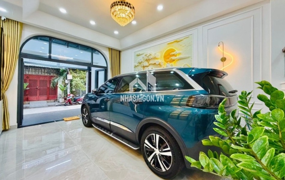 HẺM XE TẢI - GẦN SIÊU THỊ EMART - GẦN TRƯỜNG CHINH - GẦN NHÀ CÓ CÔNG VIÊN THOÁNG MÁT - KHU PHÂN LÔ - 77M2 - 4 TẦNG.